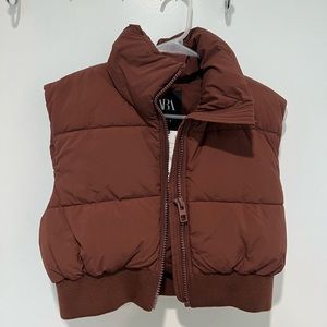 ZARA puffer vest